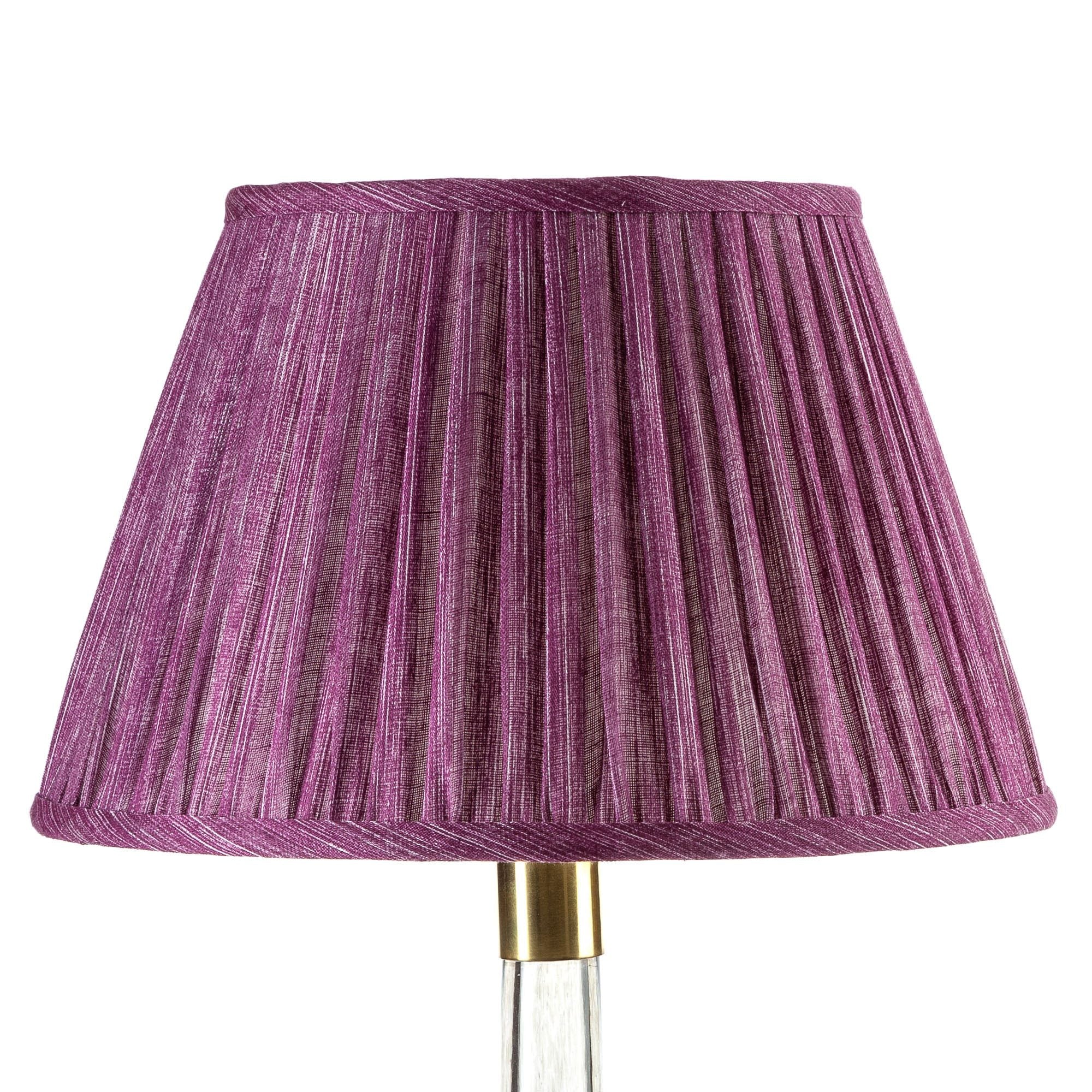 Vintage Fuchsia Lampshade - Elegant Pink Lighting Fixture for Bedroom, Living Room & Home Decor
