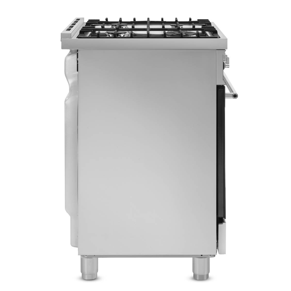 Smeg CS6GMXA2 60cm Classic Freestanding Gas Cooker - Stainless Steel Built-in Oven with 4 Burners | Perfect for Modern Kitchens, Home Cooking & Professional Chefs