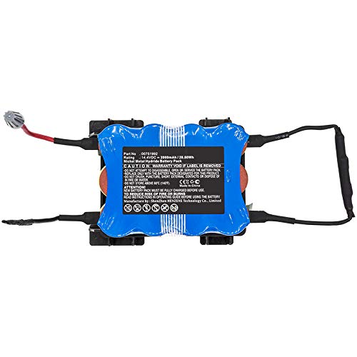 Synergy Digital 14.4V 2000mAh Ni-MH Replacement Battery for Bosch 751992 Vacuum Cleaners | Long-Lasting Power for Home Cleaning | Perfect for Hard Floors, Carpets & Pet Hair Removal