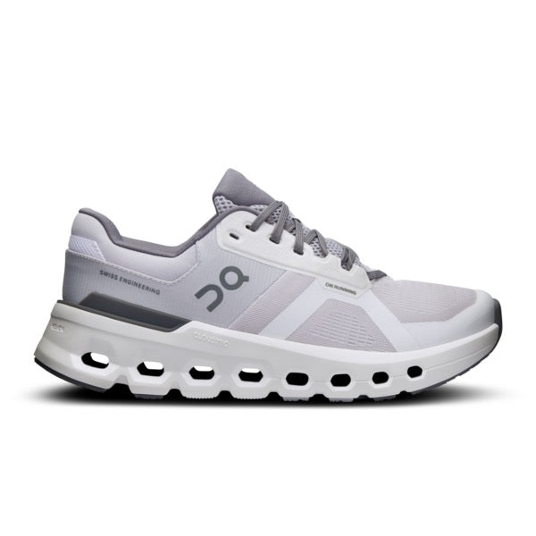 Women's Cloudrunner 2 Running Shoes - Lightweight Frost White Sneakers for Jogging, Gym & Outdoor Activities
