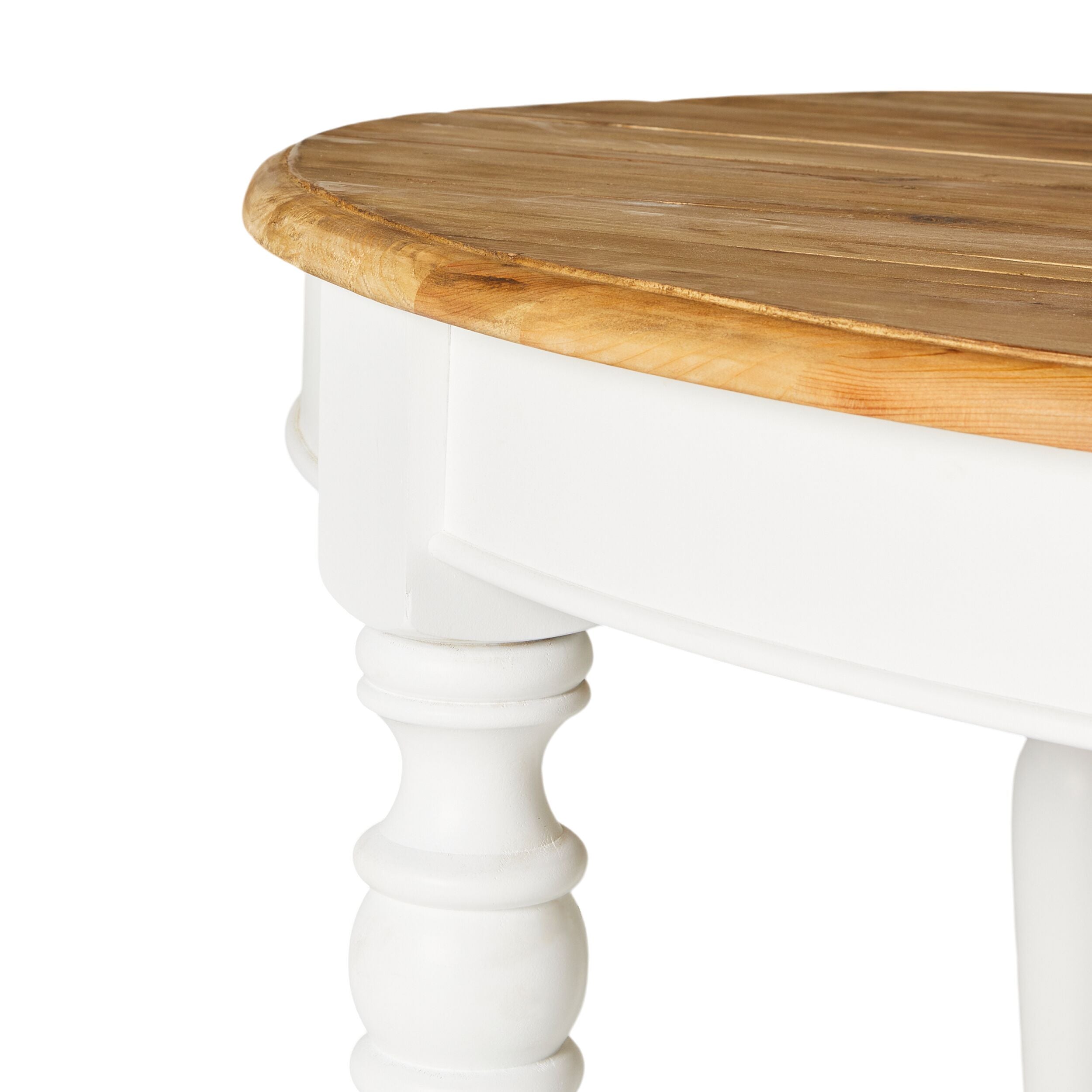 Annalise White Extension Dining Table - Expandable for Large Gatherings & Family Meals - Perfect for Dining Rooms & Entertaining Guests