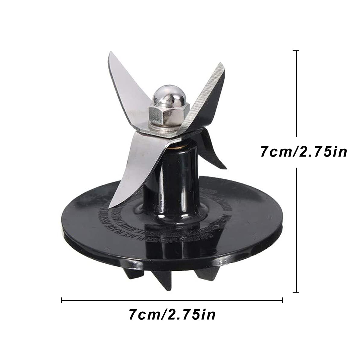 Cuisinart Blender Replacement Blade - Compatible with CBT-500, SB5600, CB600, BFP-10CH - Includes 1 Cutting Assembly & Gasket - Perfect for Smoothies, Soups & Food Prep
