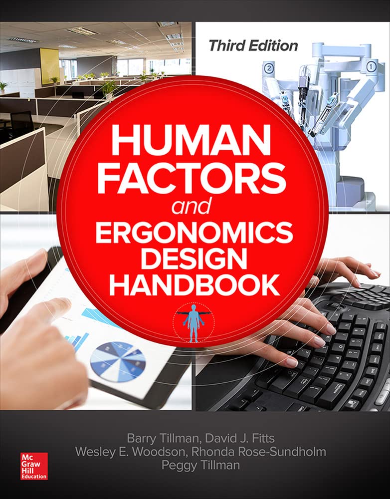 Human Factors and Ergonomics Design Handbook, 3rd Edition | Comprehensive Guide for Workplace Safety & Product Design | Perfect for Engineers, Designers & Safety Professionals