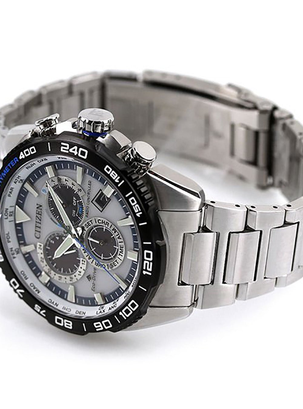 CITIZEN PROMASTER Eco-Drive CB5034-91A Men's Japanese Solar Watch - Waterproof, Stainless Steel, Date Display - Perfect for Outdoor Adventures, Hiking & Diving