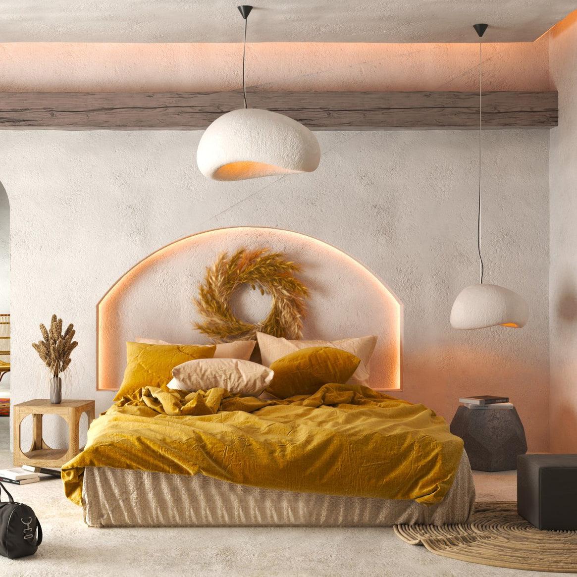 Modern Cloud Pendant Light Fixture - Stylish Hanging Ceiling Lamp for Living Room, Bedroom & Dining Area - Perfect for Home Decor and Ambient Lighting