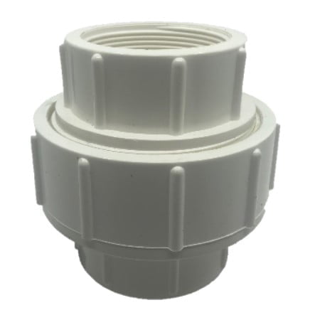 Pentair 2 Inch BSP Thread to 50mm PVC Barrel Union - High Pressure Pipe Fitting for Pool, Spa & Irrigation Systems