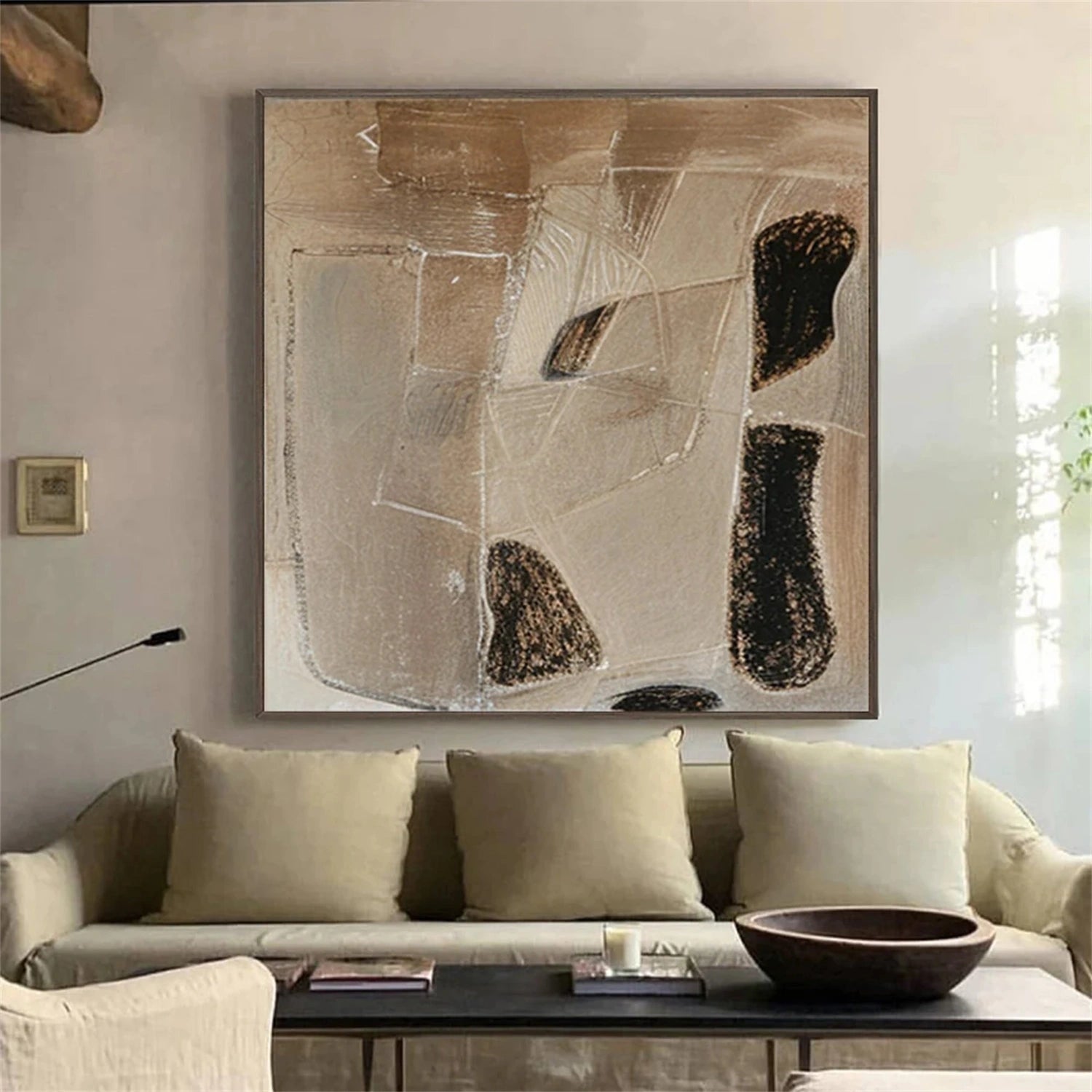 Abstract Tranquility Wall Art Print #WS204 - Modern Home Decor for Living Room, Bedroom & Office
