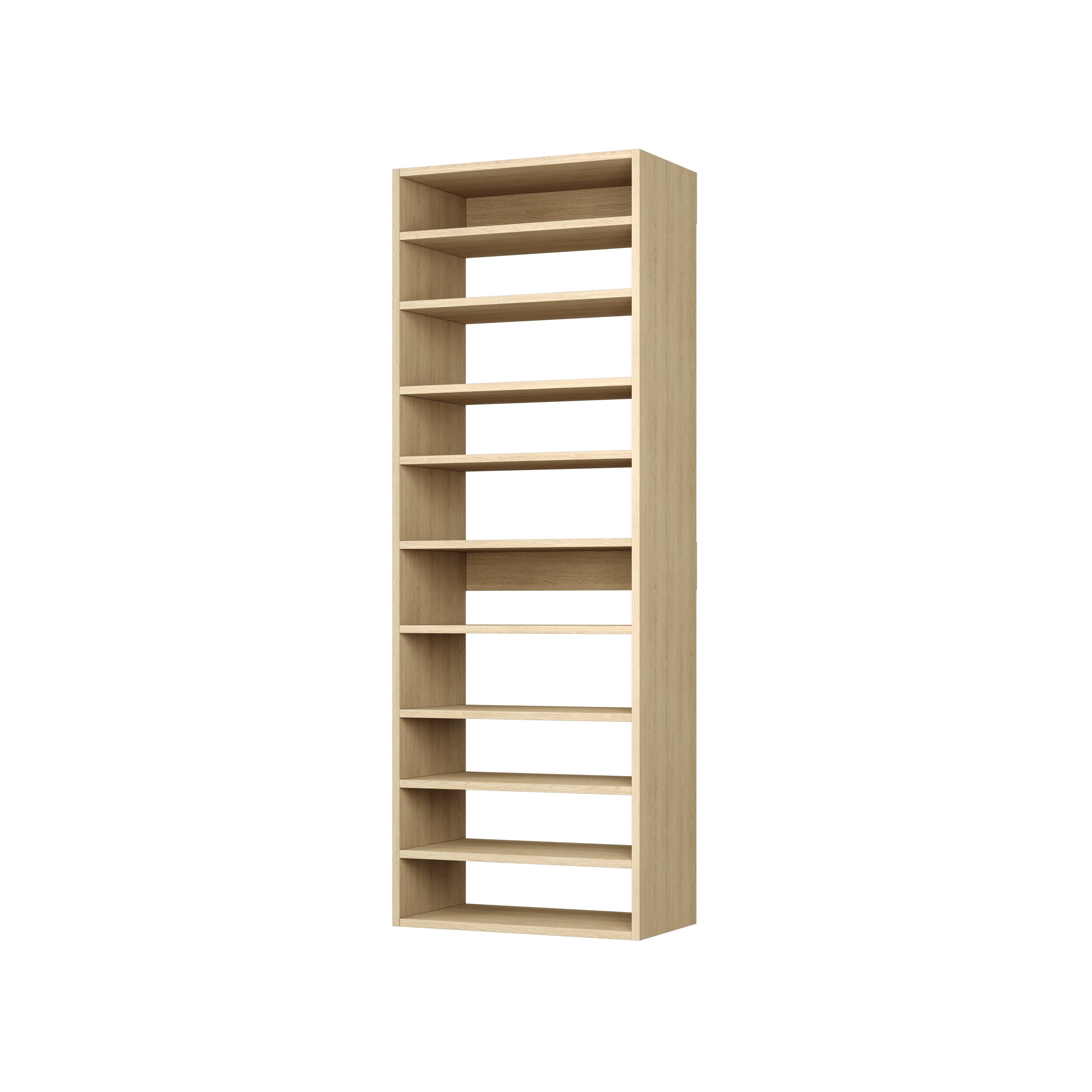 Vista Tall Shoe Shelf Tower - 5-Tier Shoe Organizer for Closet, Entryway & Bedroom - Space Saving Shoe Storage Rack for Sneakers, Boots & Heels - Sturdy Shoe Rack for Home Organization