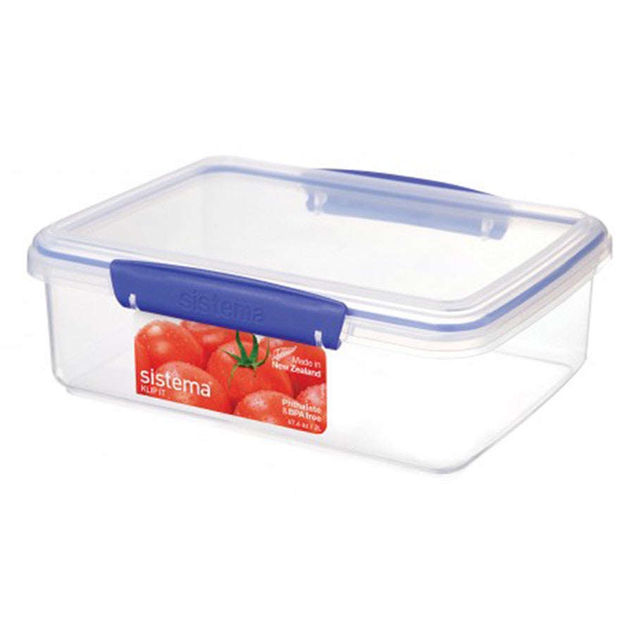 Klip It 2L Airtight Food Storage Container - BPA Free Kitchen Organizer for Dry Food, Cereal, Flour & Snacks | Perfect for Pantry, Camping & Meal Prep