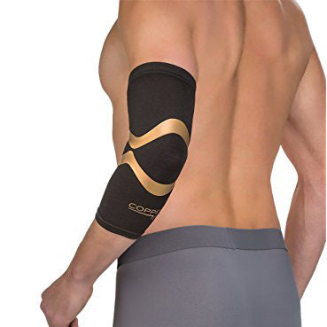 Copper Fit Compression Sleeves for Knee & Elbow Support - Pain Relief & Joint Stability for Men & Women - Perfect for Running, Workouts & Arthritis Relief