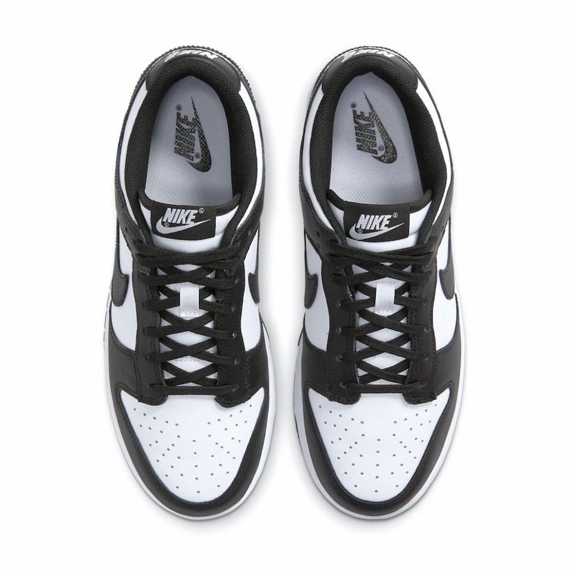 Nike Dunk Low GS Sneakers - Panda White Black White for Girls | Casual & School Shoes for Everyday Wear