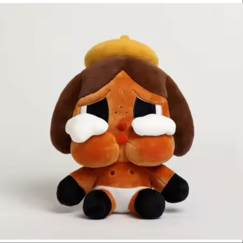 Crybaby The Fluffy Tear Brown Version Plush Doll - 2024 Thailand Limited Edition Collectible Toy | Perfect for Anime Fans, Gift Giving & Home Decor