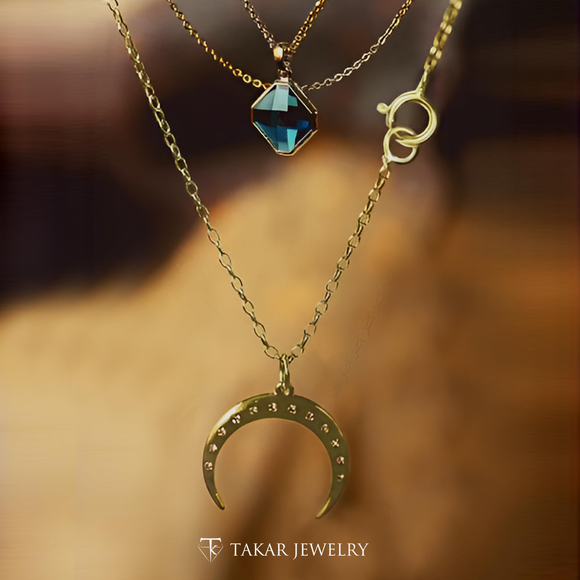 14k Gold Necklace Extender 2
