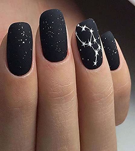 RENESMEE Professional Nail Art Dotting Liner Brush Set - 2 Pack White & Black Nylon Nail Painting Brushes for DIY Salon, Manicure, Gel Polish, Acrylic Nail Design - Perfect for Home Use & Professional Nail Artists