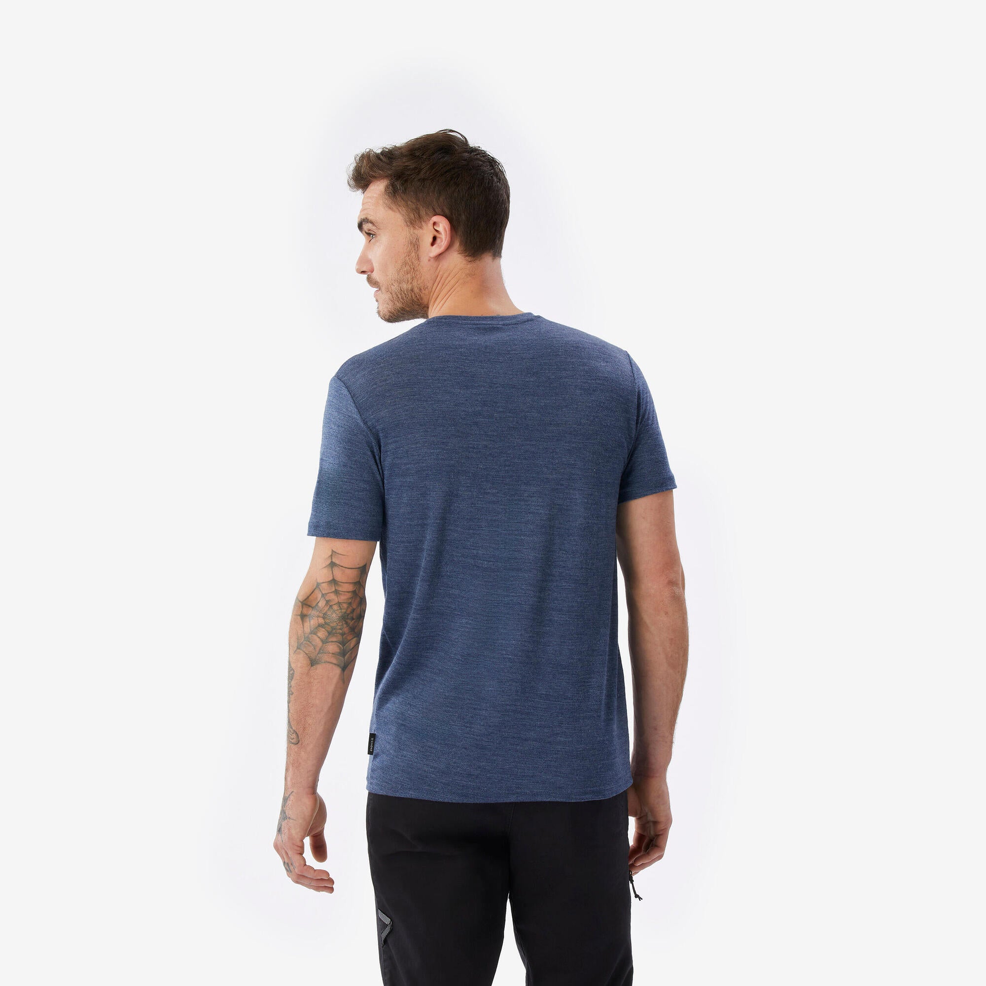 Simond Men's Travel 500 Merino Wool T-Shirt - Lightweight & Odor-Resistant Travel Shirt for Hiking, Camping & Outdoor Adventures