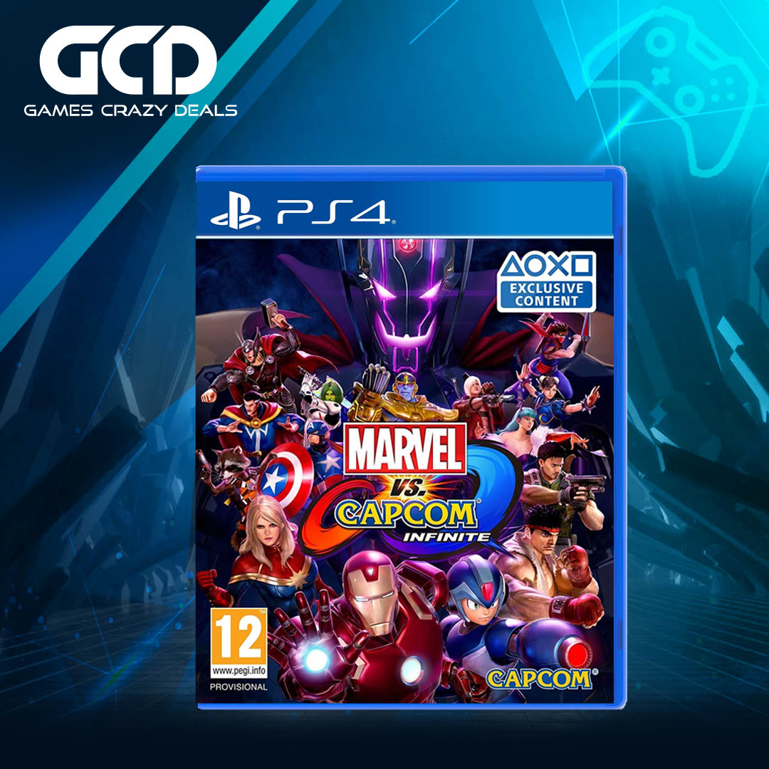 Marvel vs Capcom Infinite - PS4 Fighting Game | Superhero & Villain Battles | Perfect for Gaming Nights & Tournaments