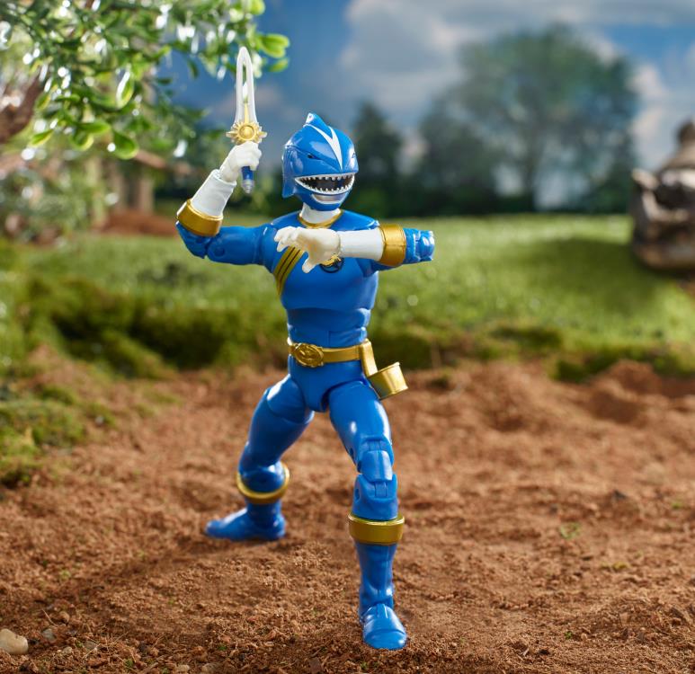 Power Rangers Wild Force Lightning Collection Blue Ranger Action Figure - Collectible Toy for Kids & Fans - Perfect for Display, Play, and Cosplay