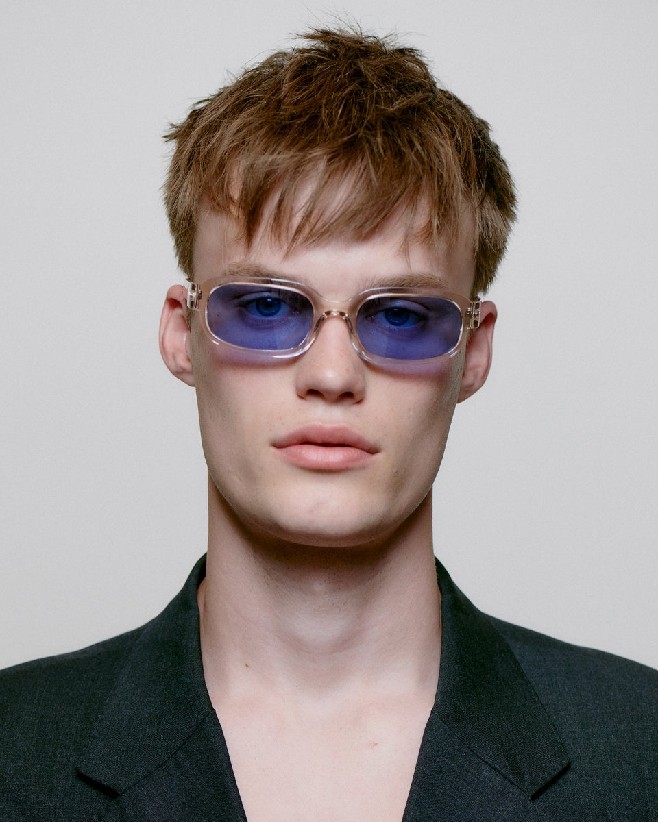 A. Kjaerbede Champagne Sunglasses - Stylish UV Protection Shades for Women & Men - Perfect for Beach, Driving & Outdoor Activities
