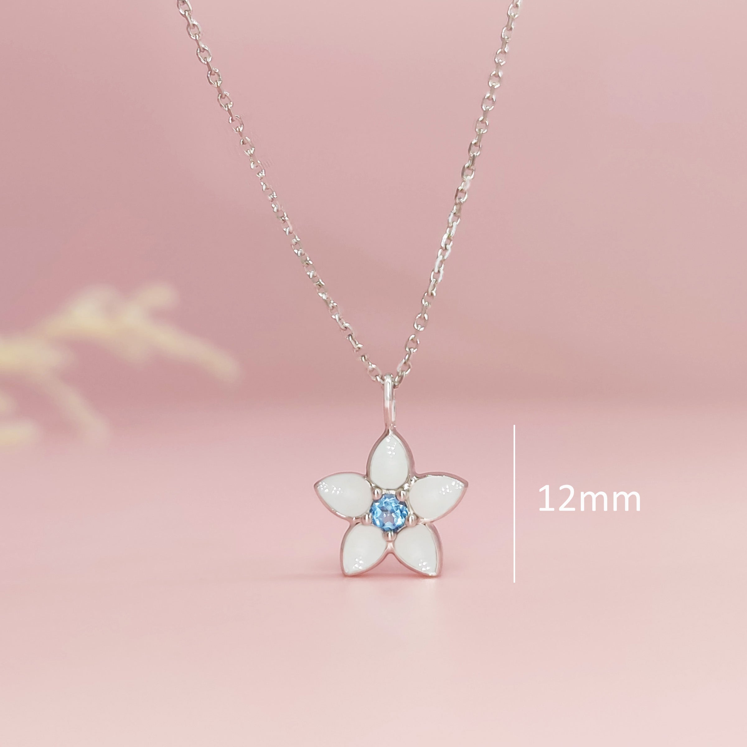 Milk Blossom Breast Milk Necklace - Handmade Keepsake Jewelry for Moms, Breastfeeding Mothers & Newborn Baby Gifts - Perfect for Memorializing Precious Moments & Motherhood Journey