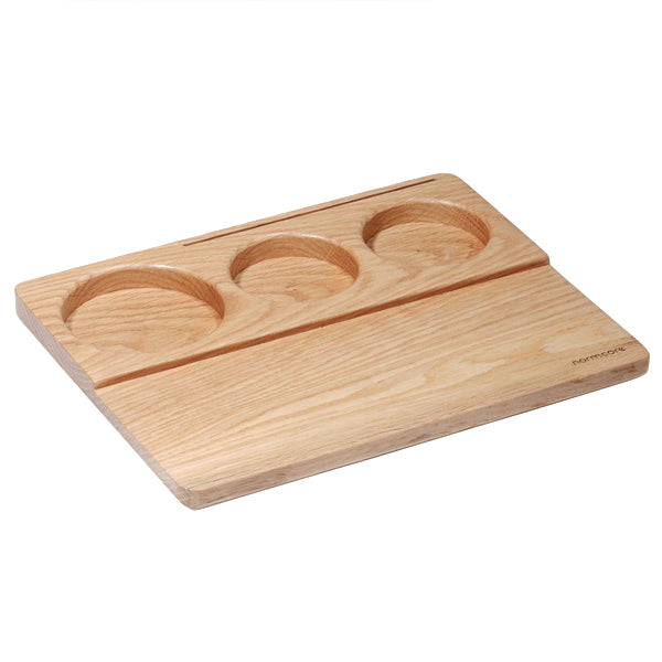 Premium Wooden Normcore Tamping Mat Station for Espresso - Barista-Grade Coffee Accessory for Home & Professional Use
