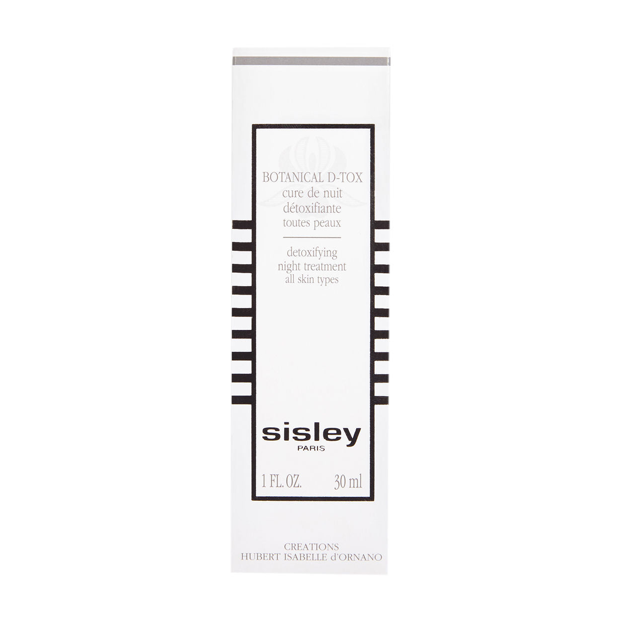 Sisley Paris Botanical D Tox Anti-Pollution & Detoxifying Night Cream - Hydrating & Brightening for Overnight Skin Renewal - Perfect for Urban Pollution & Late-Night Skincare Routine