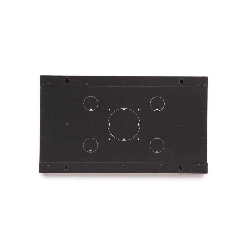 6U Wall Mount Rack Cabinet with Glass Door for Network & AV Equipment