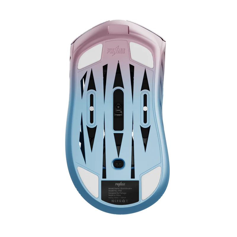 Pwnage StormBreaker Magnesium Wireless Gaming Mouse - BLG Edition | Lightweight Ergonomic Design for PC & Mac | Perfect for FPS, MOBA & Esports Gaming