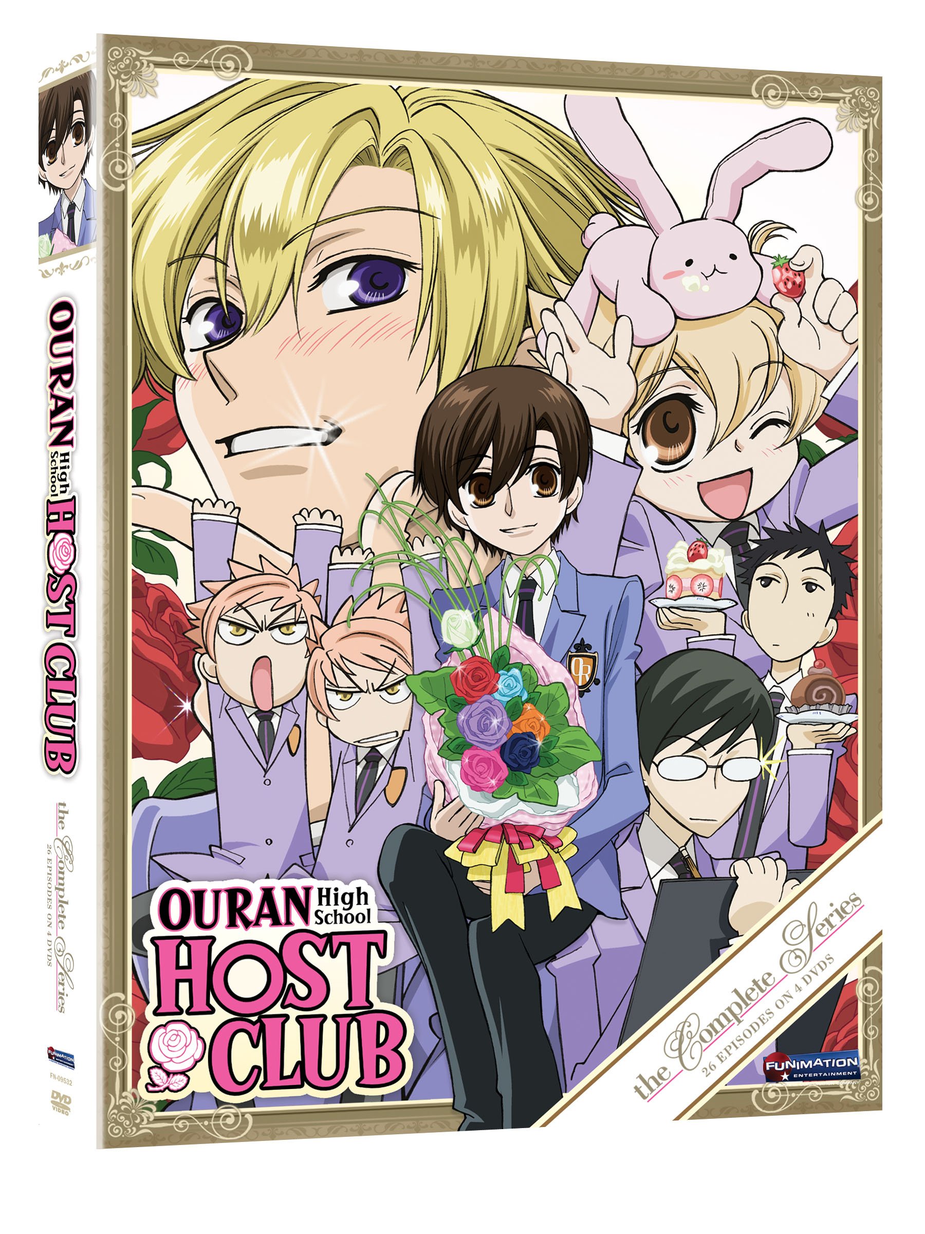 Ouran High School Host Club Complete Series - Anime DVD Box Set | Romantic Comedy, School Life | Perfect for Anime Fans & Collectors | Watch at Home, Gift for Otaku