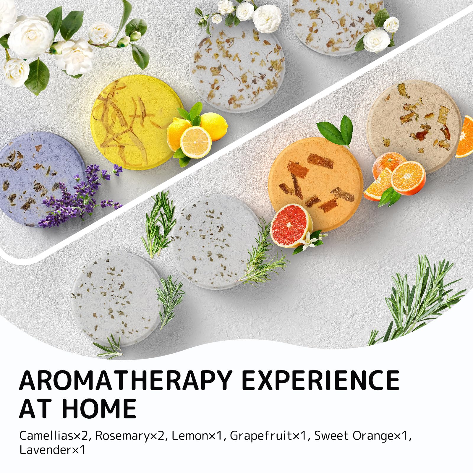 SWCANDY Aromatherapy Shower Steamers - 8 Pack Fruity Bath Bombs for Women, Relaxing Shower Bombs with Essential Oils | Perfect Birthday & Christmas Gifts, Stocking Stuffers for Her | Spa Day, Stress Relief & Home Relaxation