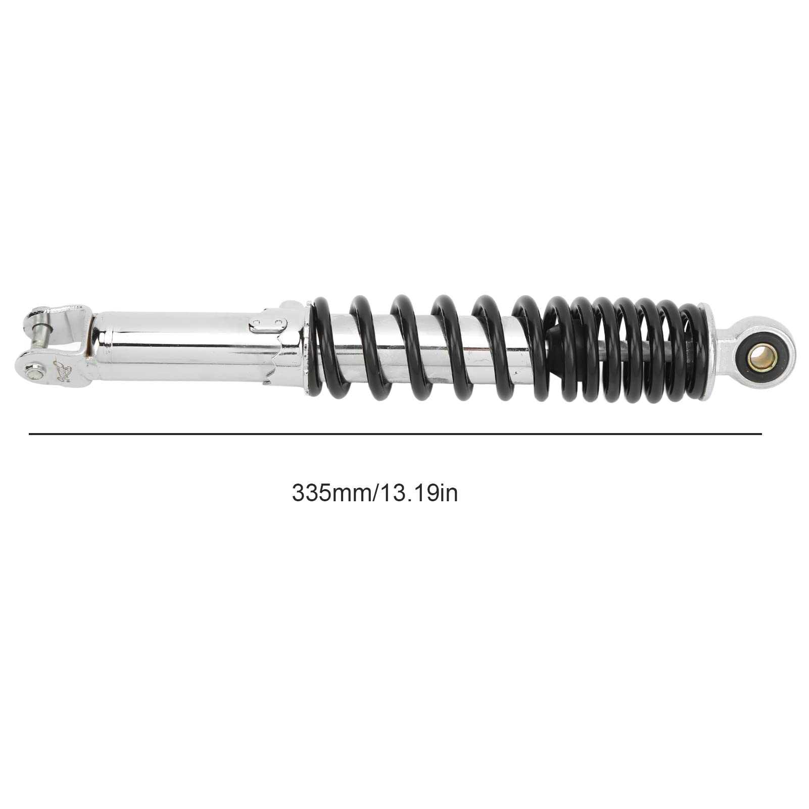 2 Pcs Shock Damper, KIMISS 335mm/13.19in Rear Shock Absorber Suspension Damper - Motorcycle Accessories Replacement for Chinese CF250 - Perfect for Off-Road, Street Bikes & Performance Upgrades