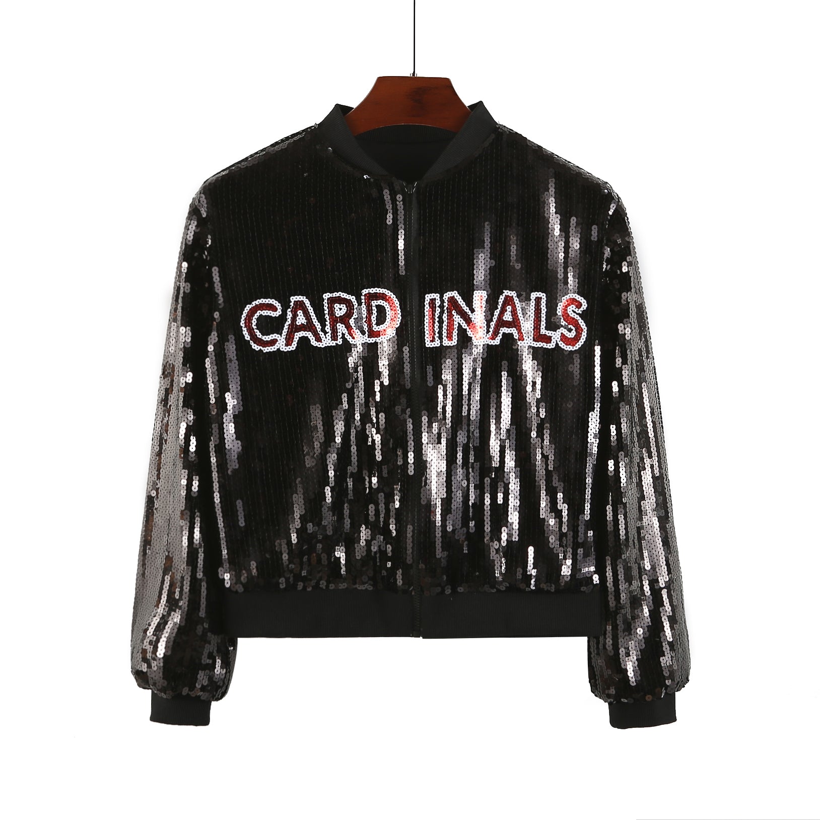 Bulls Sequined Baseball Uniform - Glittery Team Jersey for Women & Men - Perfect for Games, Parties & Costume Events