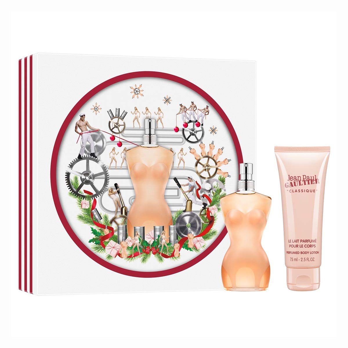 Jean Paul Gaultier Classique Eau de Parfum Gift Set for Women - Floral Vanilla Fragrance, Perfect for Date Night & Special Occasions