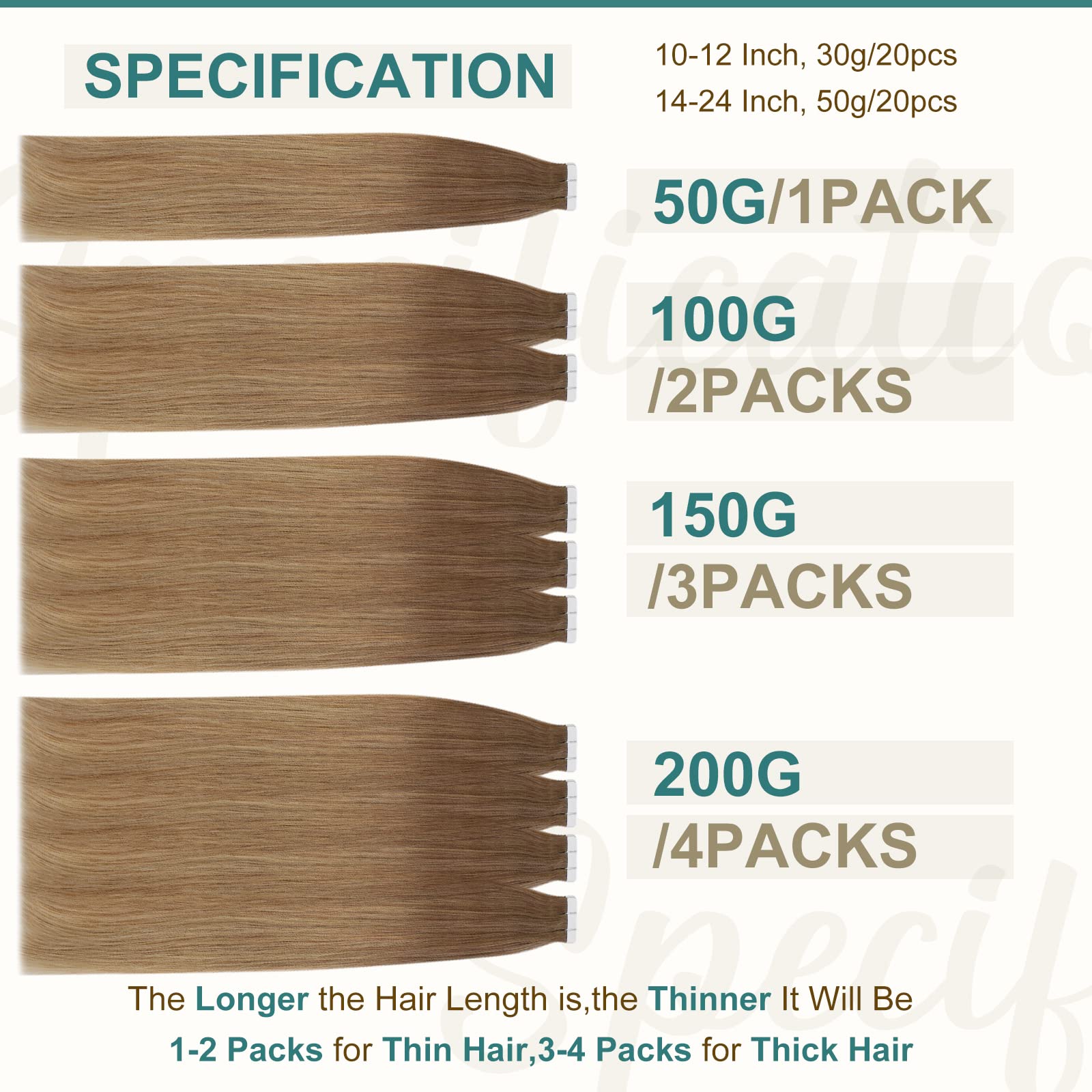 Premium Tape in Hair Extensions 100% Human Hair - Seamless Blending for Length & Volume | Perfect for Weddings, Parties & Everyday Styling