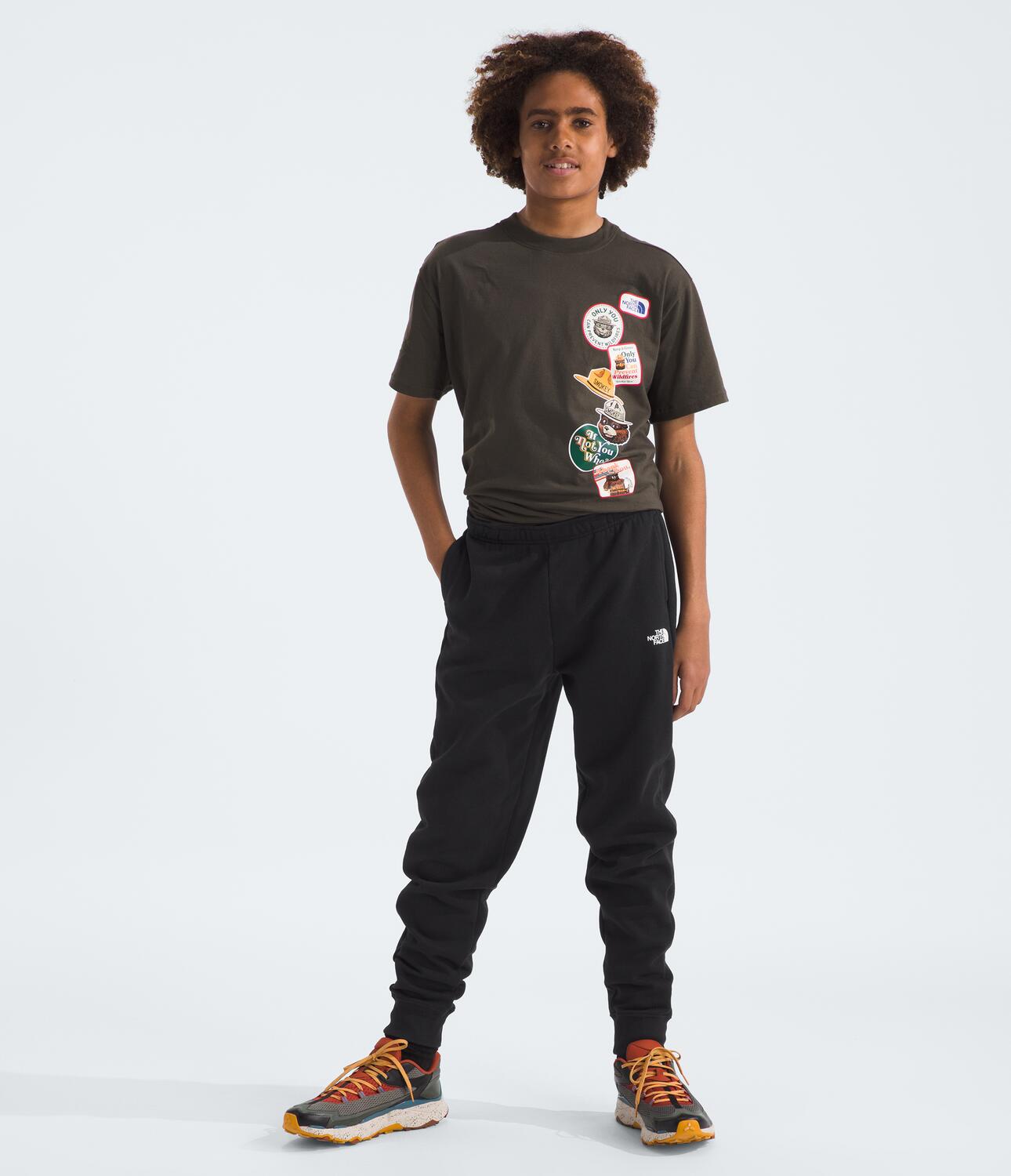 Boys & Girls Camp Fleece Joggers - Soft Winter Pants for Kids Outdoor Activities & Lounge Wear NF0A88V5