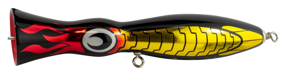 Buku Lures Pop P Topwater Fishing Lure - Premium Bass Fishing Bait for Freshwater & Saltwater - Perfect for Casting, Trolling, and Shore Fishing