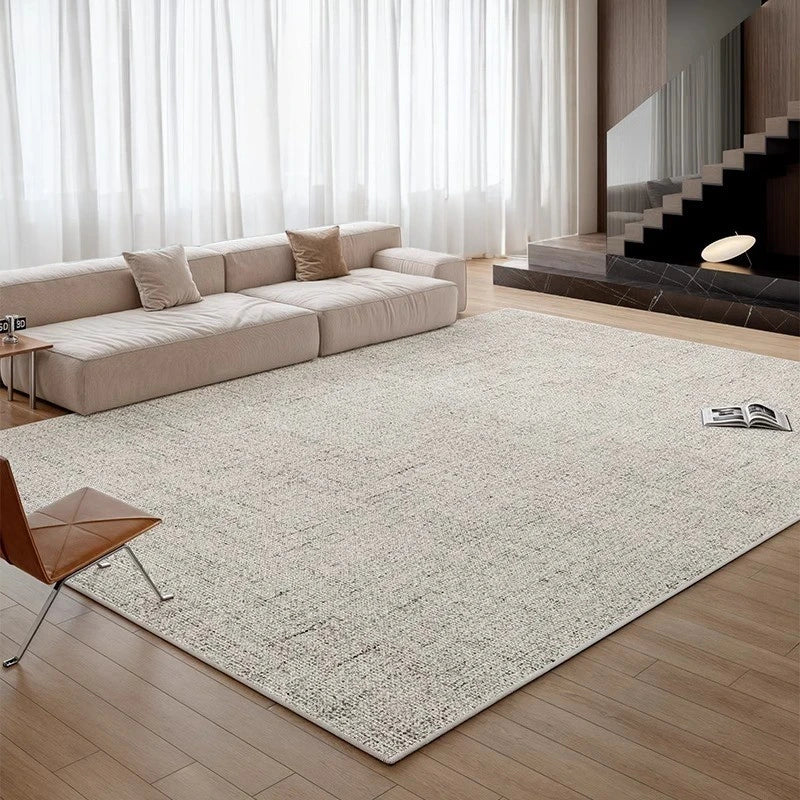 Luxury Plush Velvet Waterproof Minimalist Area Rug - Soft Non-Slip Living Room Carpet for Bedroom, Dorm & Home Decor