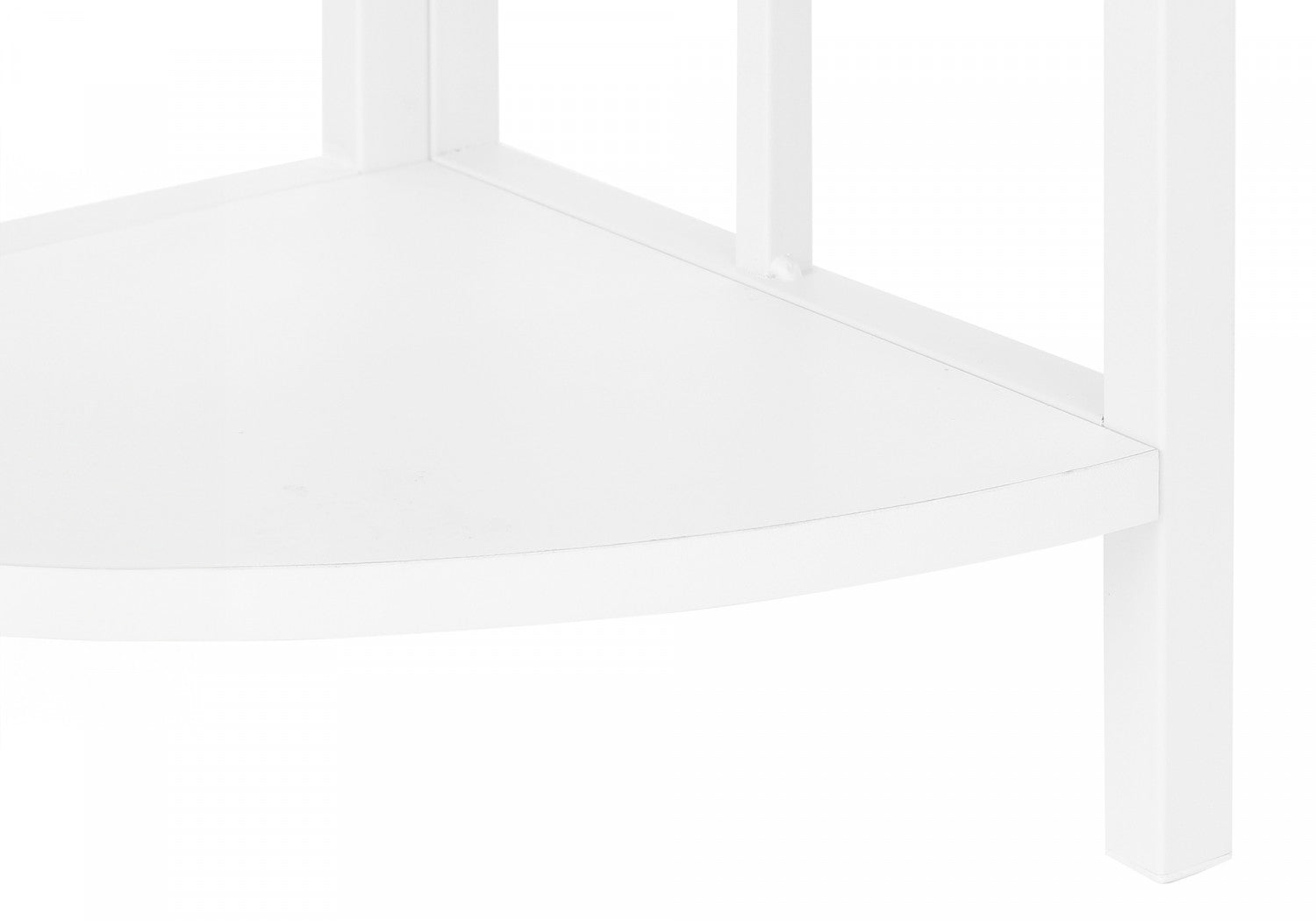 Modern White Venn Bookcase - Stylish Storage for Living Room, Bedroom & Office - Perfect for Books, Decor & Organizing Small Spaces