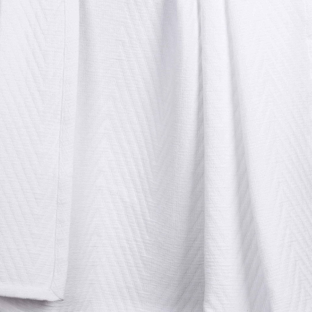 Premium Aswan Cotton Medium Weight Chevron Woven Coverlet - Soft & Breathable Bedspread for All Seasons - Perfect for Master Bedroom, Guest Room, or Dorm Decor