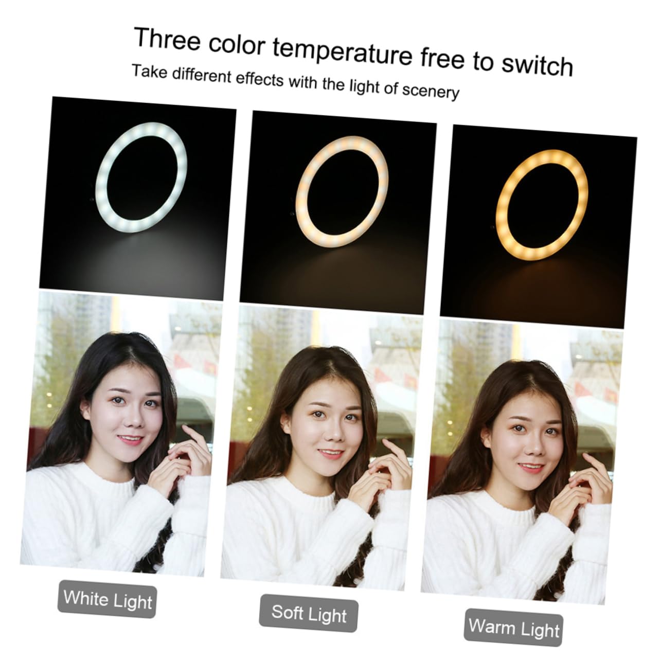 Professional LED Ring Light with Tripod Stand - 10