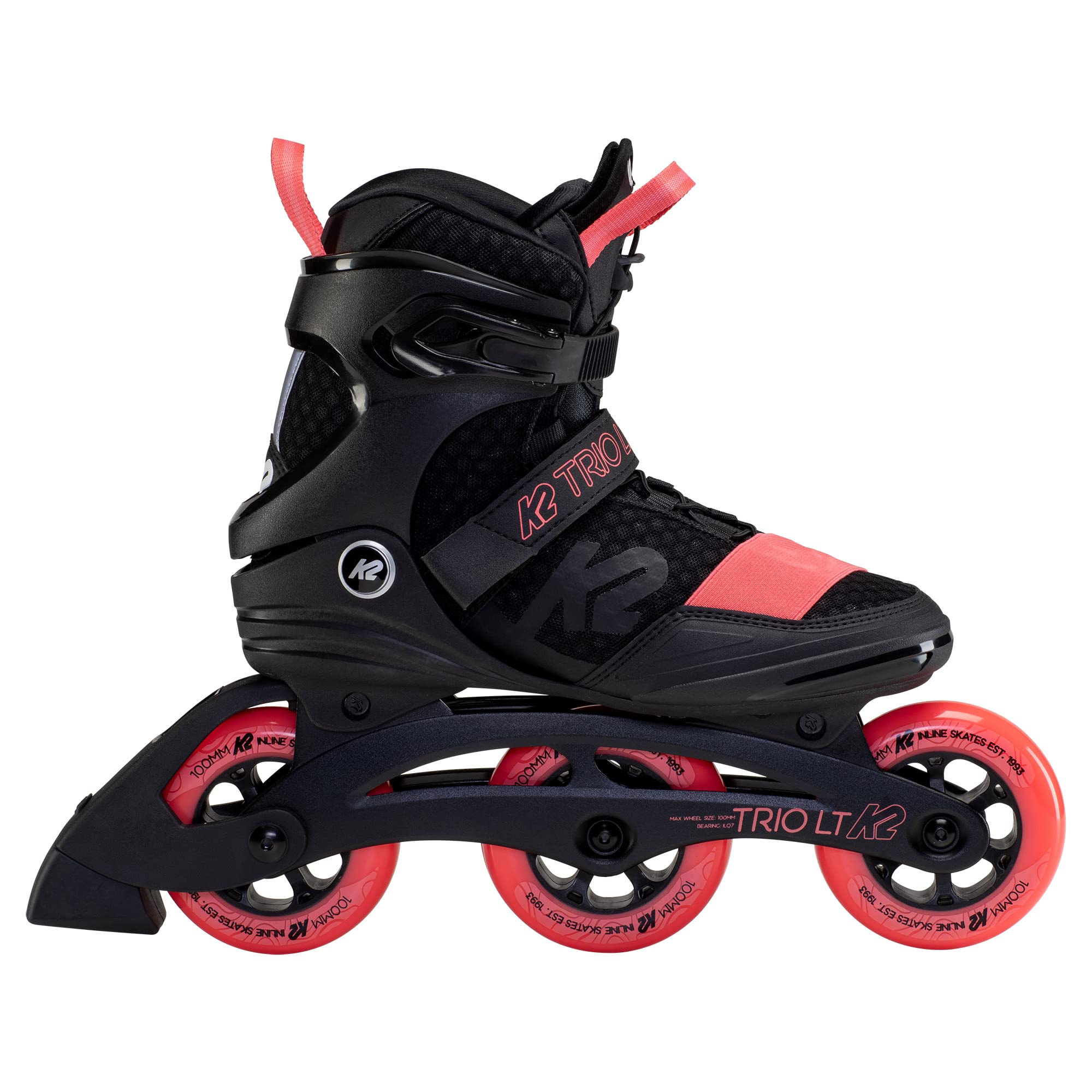 K2 Trio LT 100 Women's Inline Skates for Urban Fitness & Outdoor Rollerblading - Perfect for Commuting, Exercise & Recreation