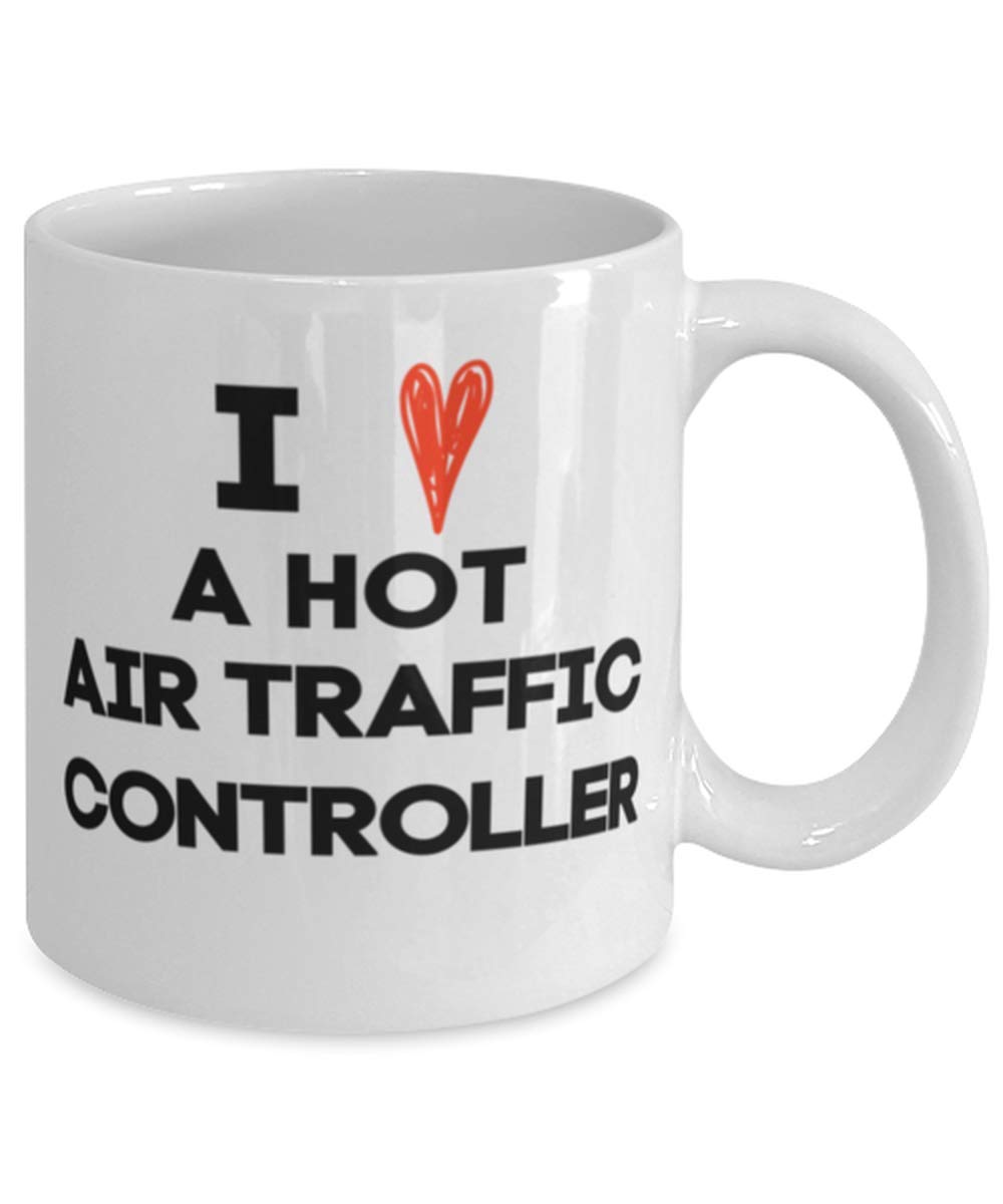 Air Traffic Controller Coffee Mug - Funny ATC Gift for Wife, Husband, Boyfriend, Girlfriend - Ceramic Tea Cup for Aviation Enthusiasts - Perfect for Office, Home & Gifts