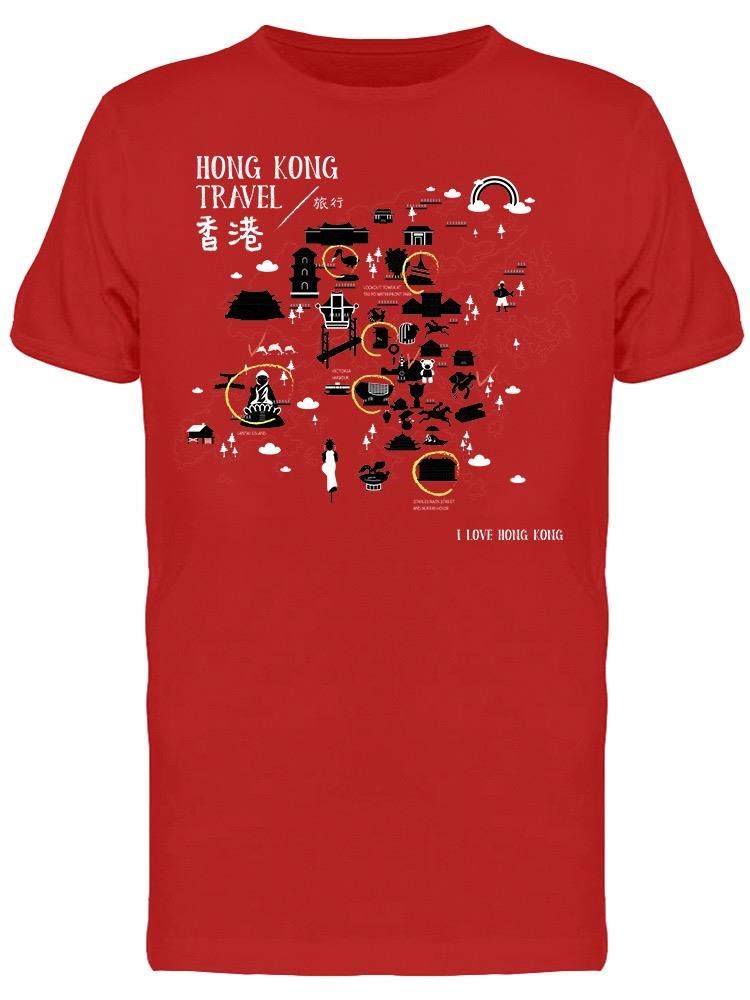 Hong Kong Travel Country T-Shirt for Men - Stylish & Comfortable Cotton Tee for Travel, Vacation & Casual Wear