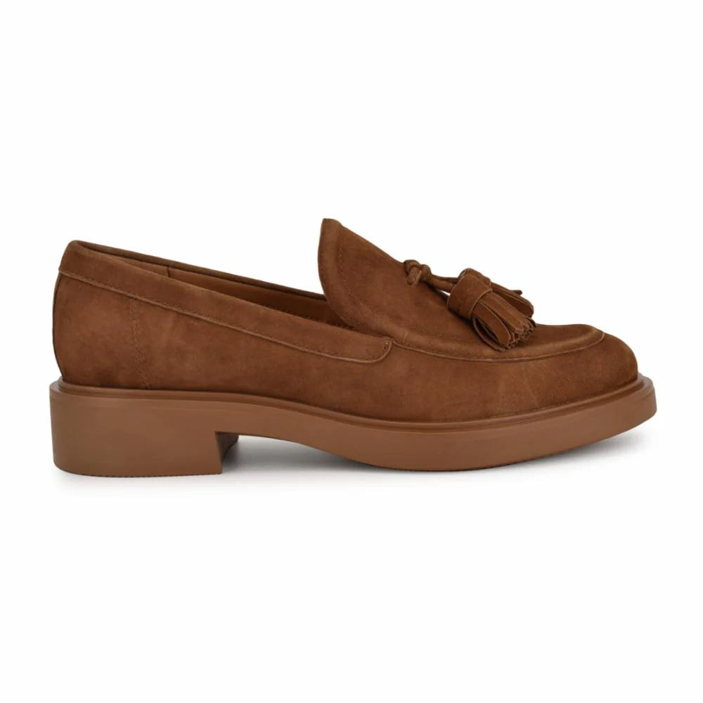 Nine West Roker Cognac Women's Boots - Stylish & Comfortable Ankle Boots for Casual Outfits, Office Wear & Fall Fashion