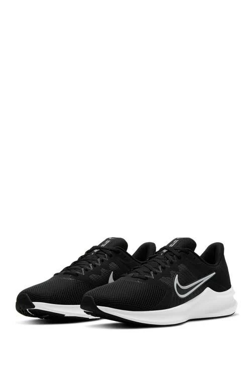 Nike Men's Downshifter 11 Running Shoes - Black/White | Lightweight Cushioned Sneakers for Jogging, Gym Workouts & Daily Wear
