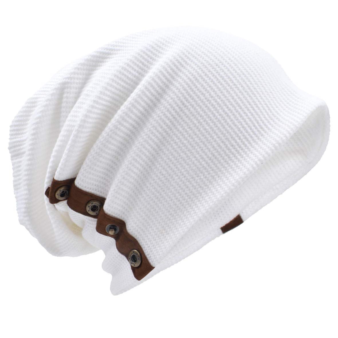 Men's Slouchy Beanie - Oversized Knit Skull Cap Long Baggy Winter Hat for Cold Weather | Cozy & Stylish for Outdoor Activities, Snowboarding, and Casual Wear