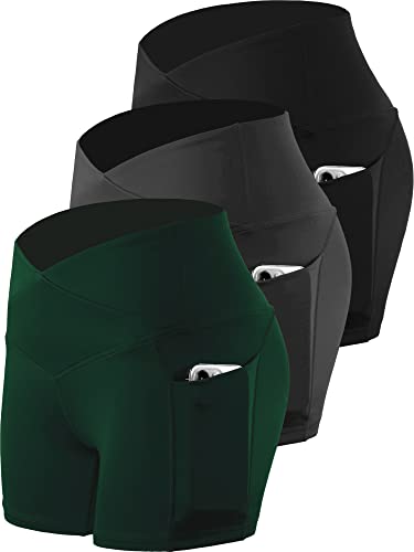 V-waist: 56# Black & Grey & Dark Green