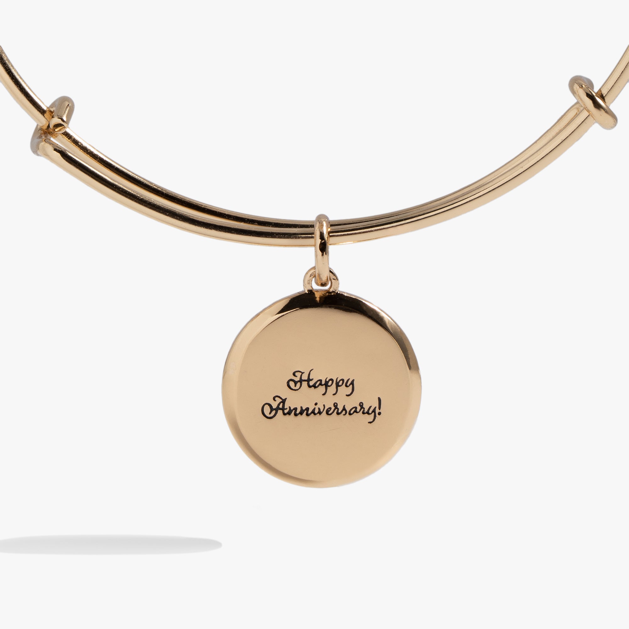 Elegant Floral Anniversary Bangle Bracelet for Women - Romantic Gift for Her, Wedding, Valentine's Day & Special Occasions