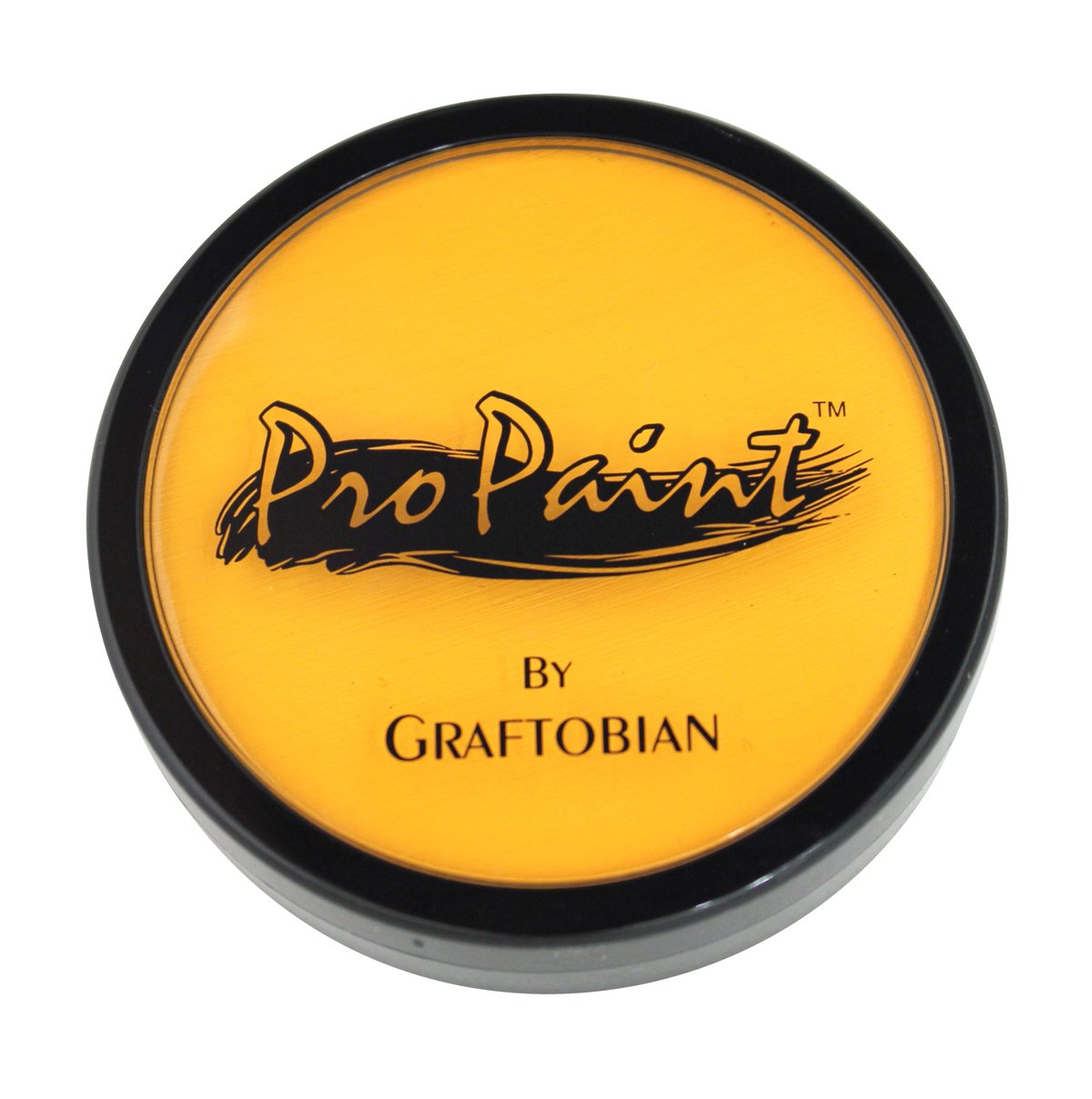 Graftobian Pro Paint Hair and Nail Paint - Electric Yellow (Neon) | Professional Makeup & Nail Art Supplies for Cosplay, Halloween & Special Effects | Waterproof & Long-Lasting