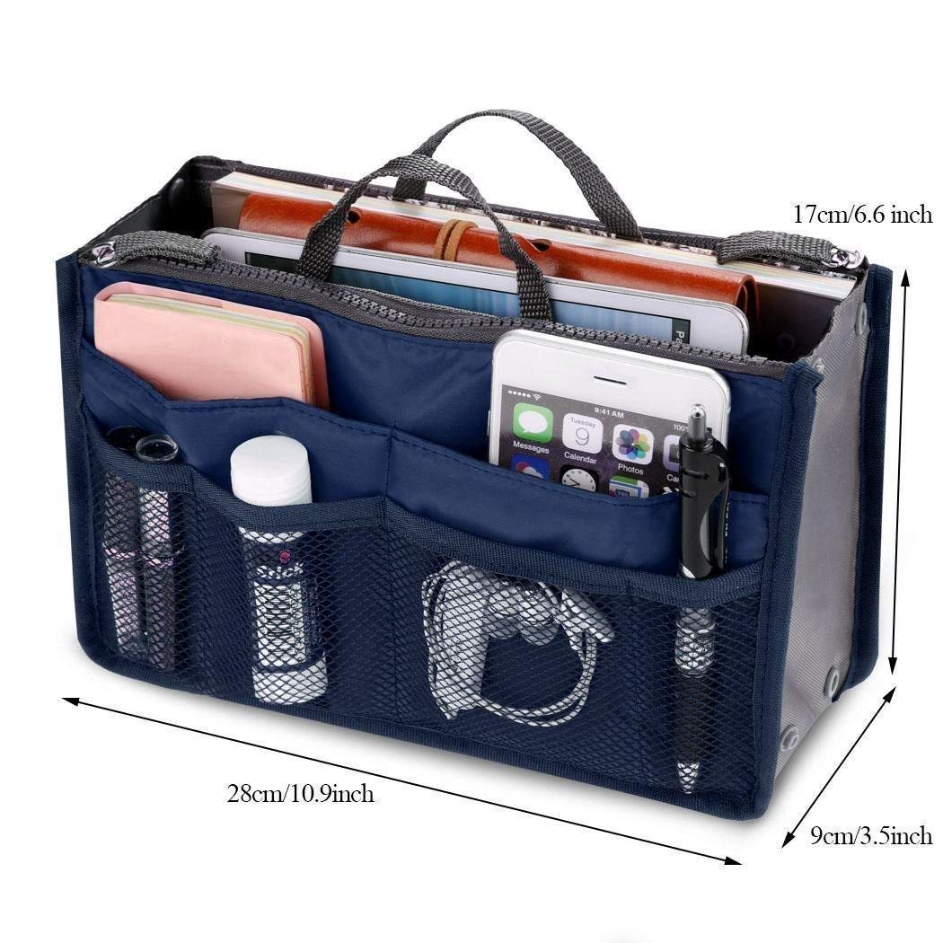 Multi-Functional Travel Cosmetic Bag - Waterproof Makeup Organizer Pouch for Toiletries, Jewelry, Phone & Accessories - Perfect for Travel, Gym, Work & Daily Use
