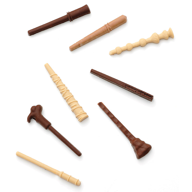 Harry Potter DIY Mini Chocolate Wands Kit - Homemade Wizard Treats for Parties, Gifts & Movie Nights - Perfect for Harry Potter Fans & Themed Events